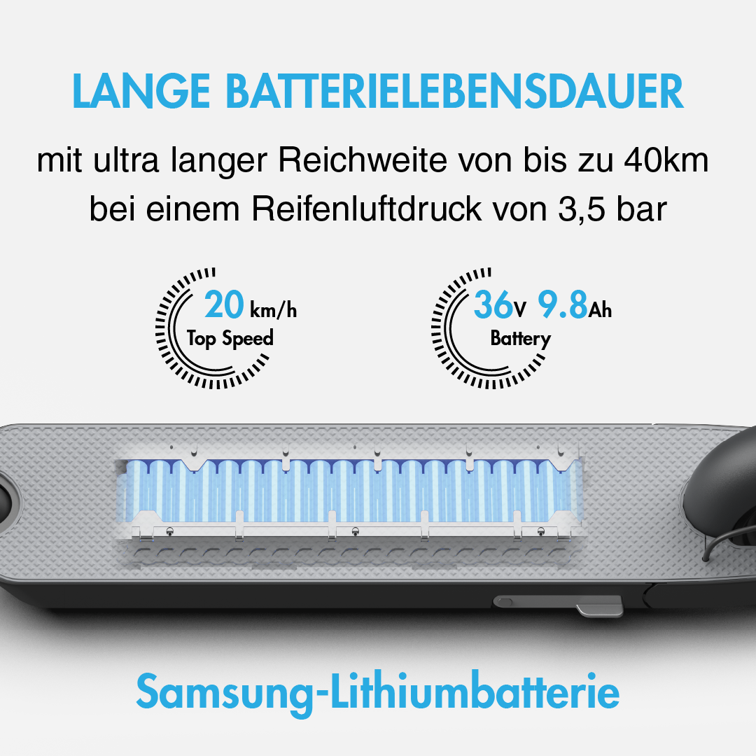 OKAI Neon ES20 E-Scooter (weiß) 5